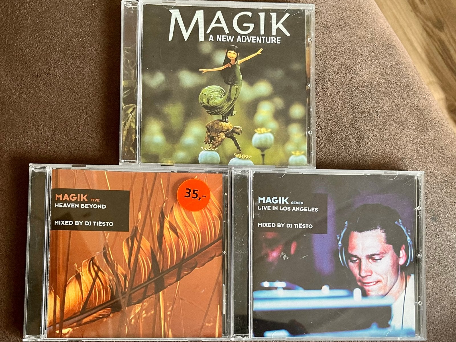 3 x Magik Boxset: A New Adventure, Heaven Beyond, Live in LA, Ophalen of Verzenden, Gebruikt, Trance, Boxset