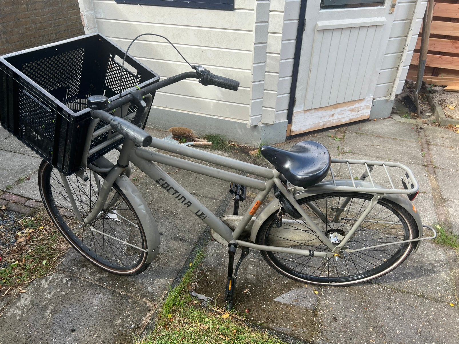 Cortina transportfiets, Fietsen en Brommers, 26 inch of meer, Terugtraprem, Gebruikt, Versnellingen