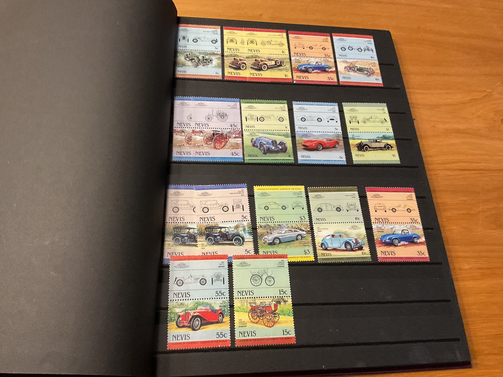 Stockboek motief voertuigen, Ophalen of Verzenden, Buitenland