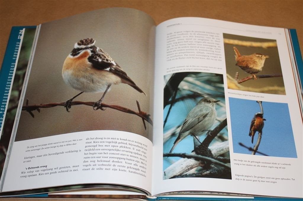 Zangvogels in Europa. Informatie in woord en beeld., Ophalen of Verzenden, Zo goed als nieuw, Vogels