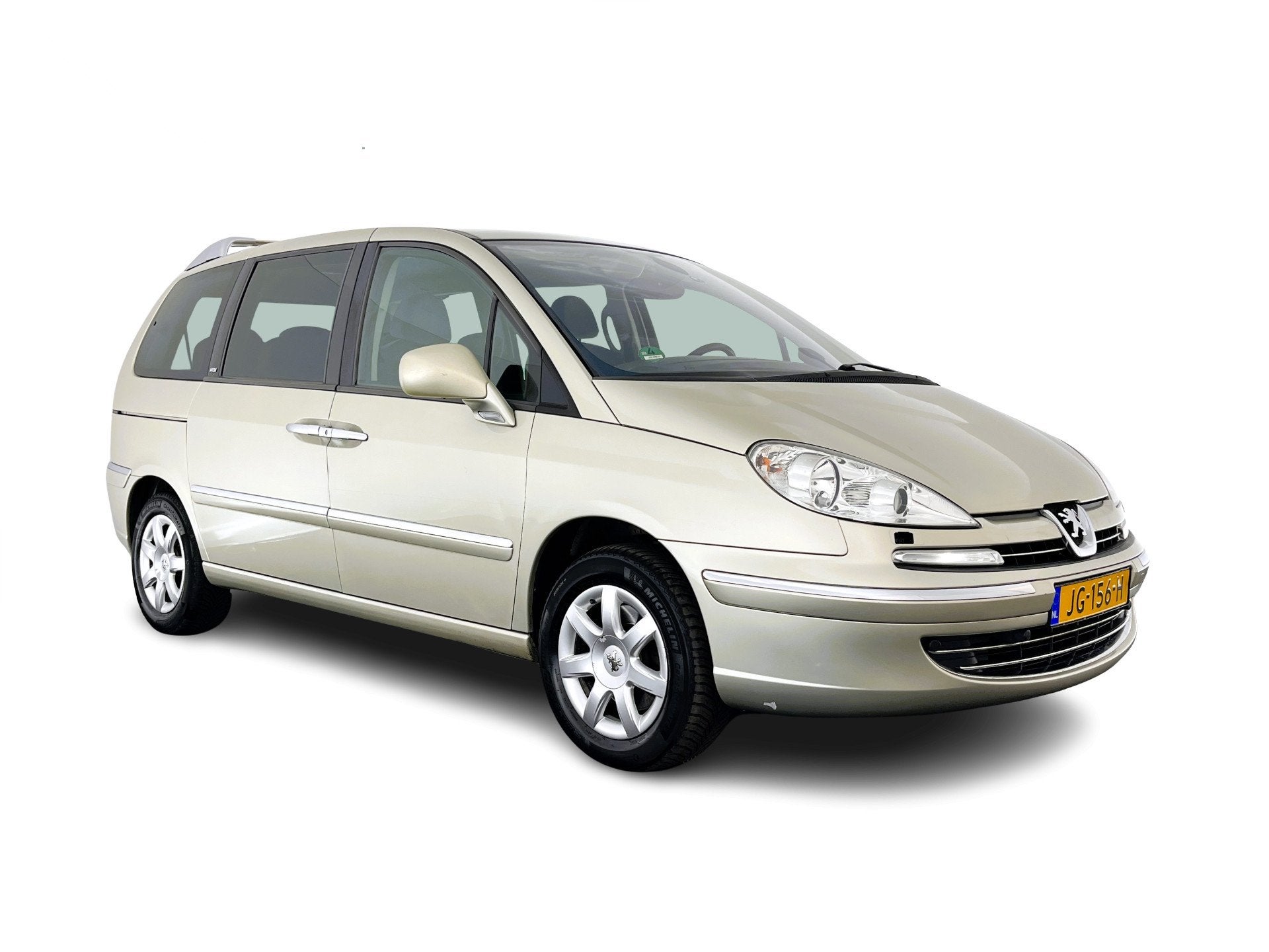 Peugeot 807 2.0 HDiF ST [ 7-Pers. ] Aut. *NAVI-FULLMAP | XEN, Auto's, Euro 5, Gebruikt, Zwart, 4 cilinders
