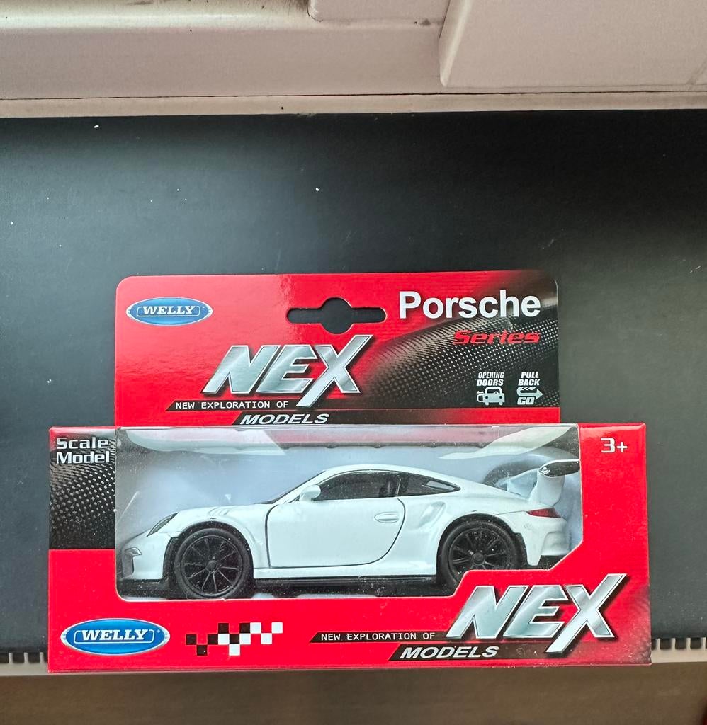 Porsche model auto, Ophalen of Verzenden, Zo goed als nieuw