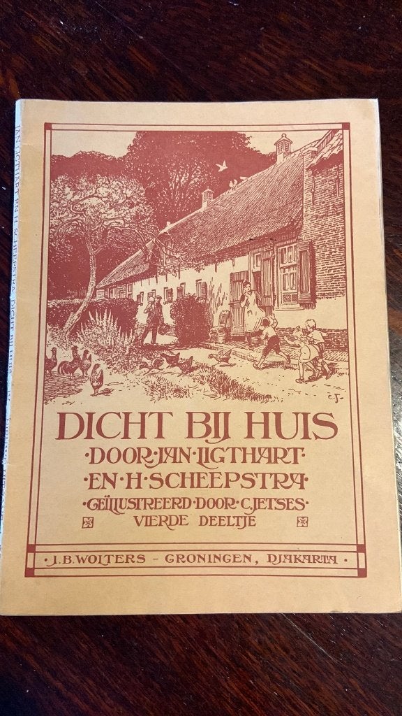 Dicht bij huis deel 4 - Jan Ligthart-H. Scheepstra, Ophalen of Verzenden, Zo goed als nieuw, Overige niveaus, Nederlands
