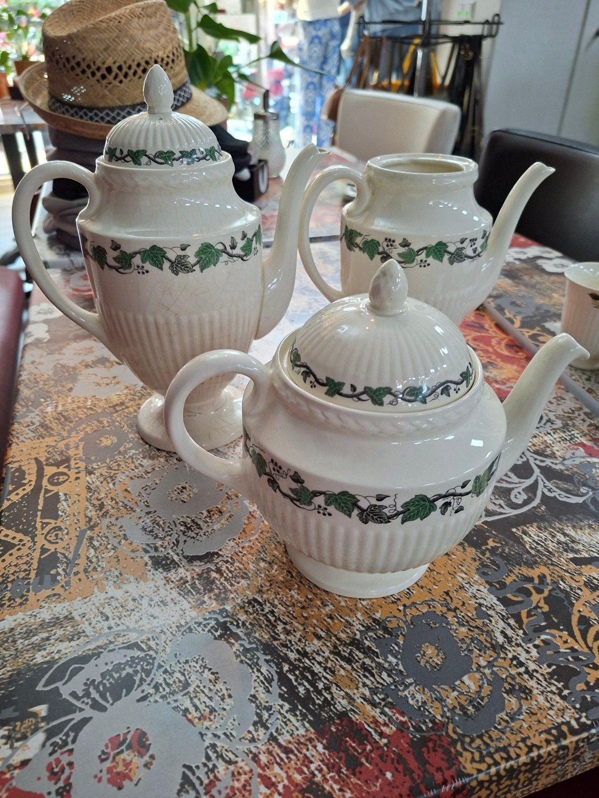 Wedgwood Stratford theepot en koffiepotten, Ophalen of Verzenden