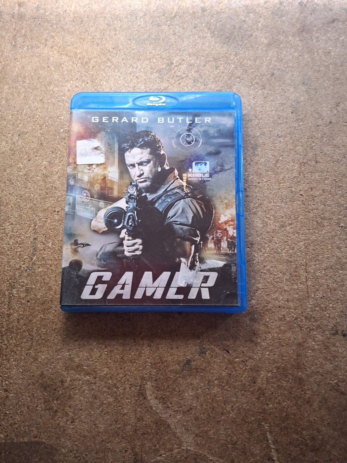 Gamer Blu-ray met Gerard Butler, Gebruikt, Vanaf 16 jaar, Film, Actie