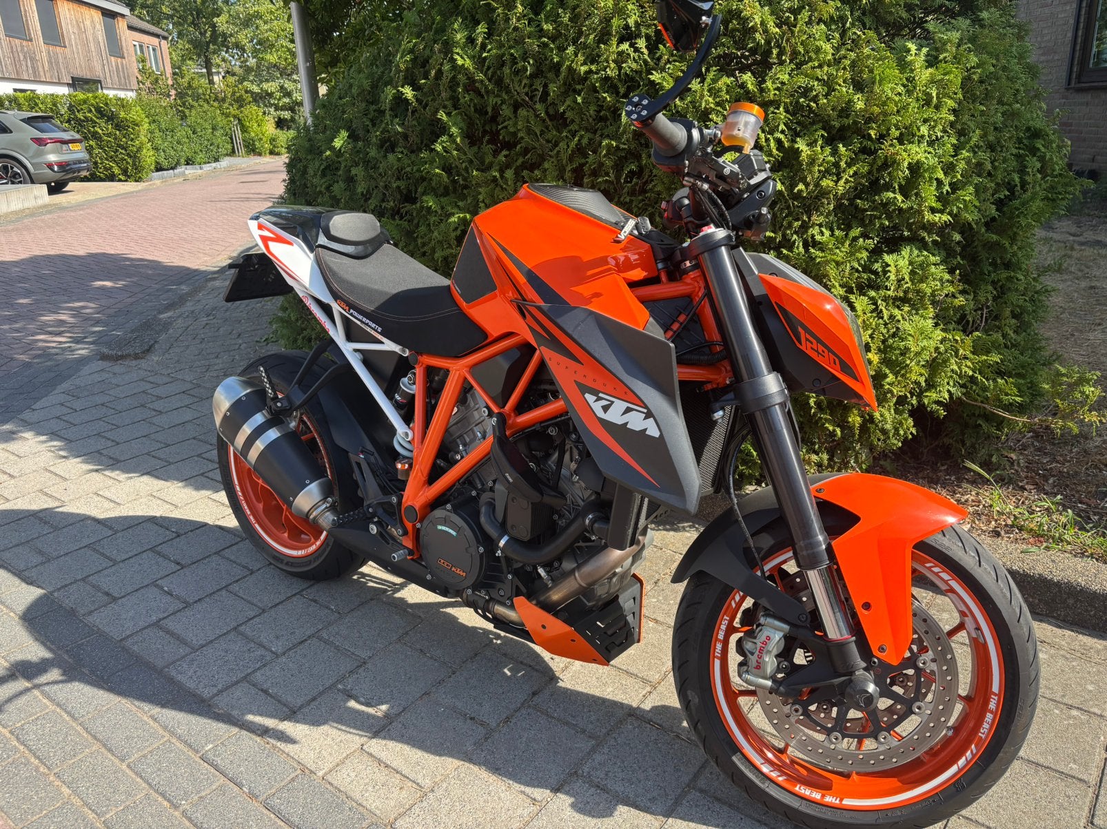 KTM superduke 1290 R 2015 25 dkm Powerparts, 2 cilinders, Motorrijbewijs A, Gebruikt, Particulier