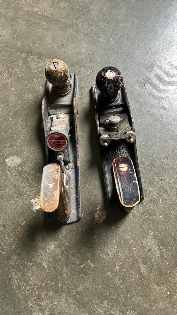 2 schaven, Antiek en Kunst, Antiek | Gereedschap en Instrumenten, Ophalen of Verzenden