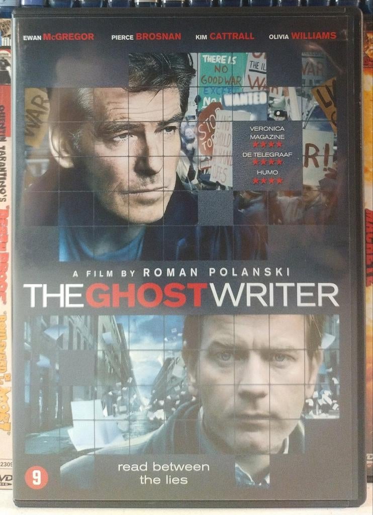 The Ghost Writer (DVD) - Roman Polanski thriller, Vanaf 9 jaar, Ophalen of Verzenden, Zo goed als nieuw, Drama