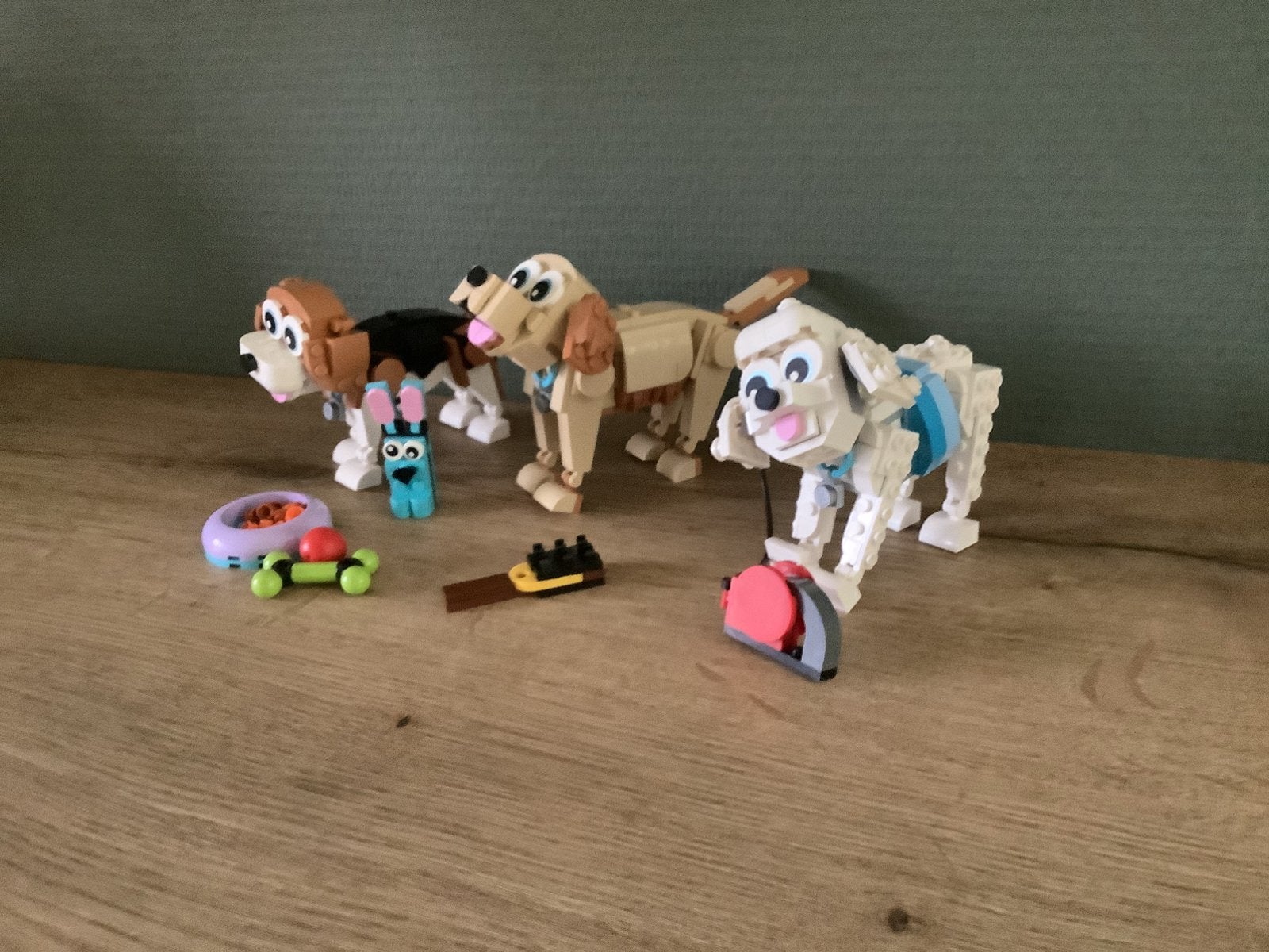 Super schattige hondjes van Lego Creator nr 31137, Avontuur en Actie, 1 speler, Ophalen of Verzenden, Zo goed als nieuw