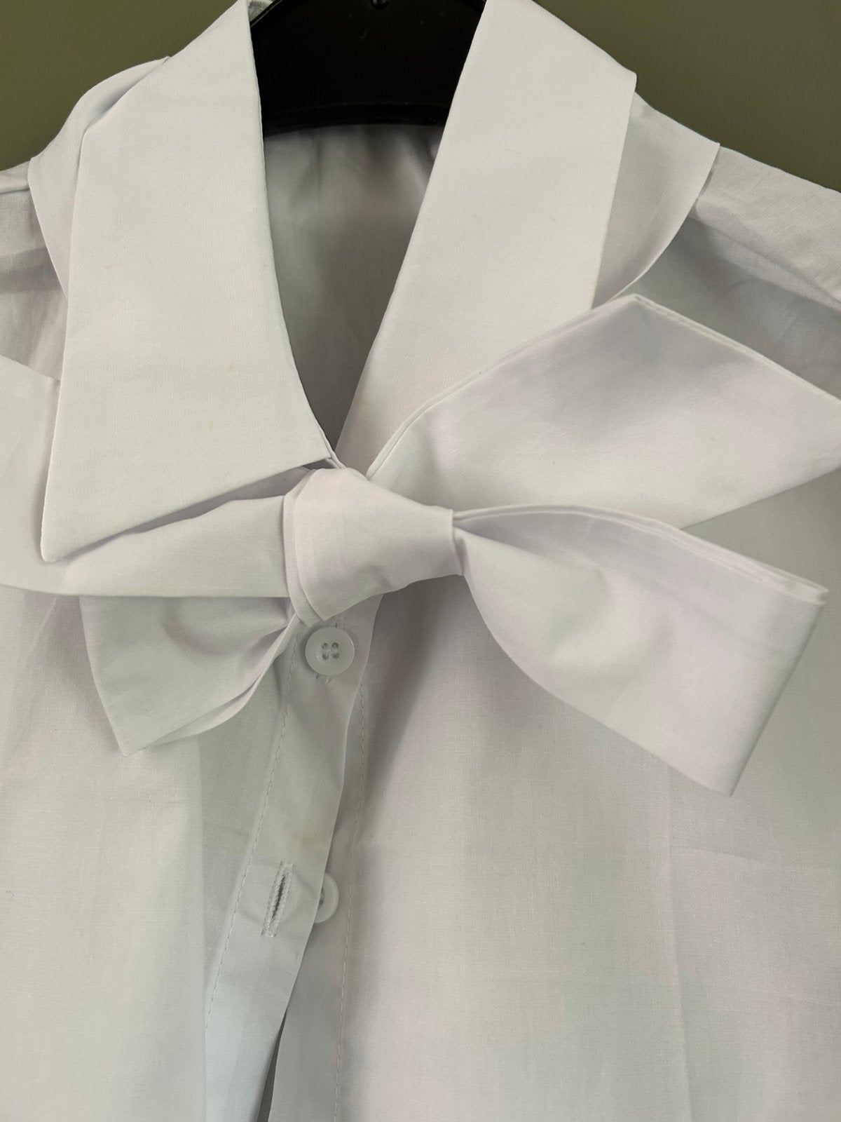 Los 100 %katoenen kraagje met strik, Kleding | Dames, Ophalen of Verzenden, Nieuw