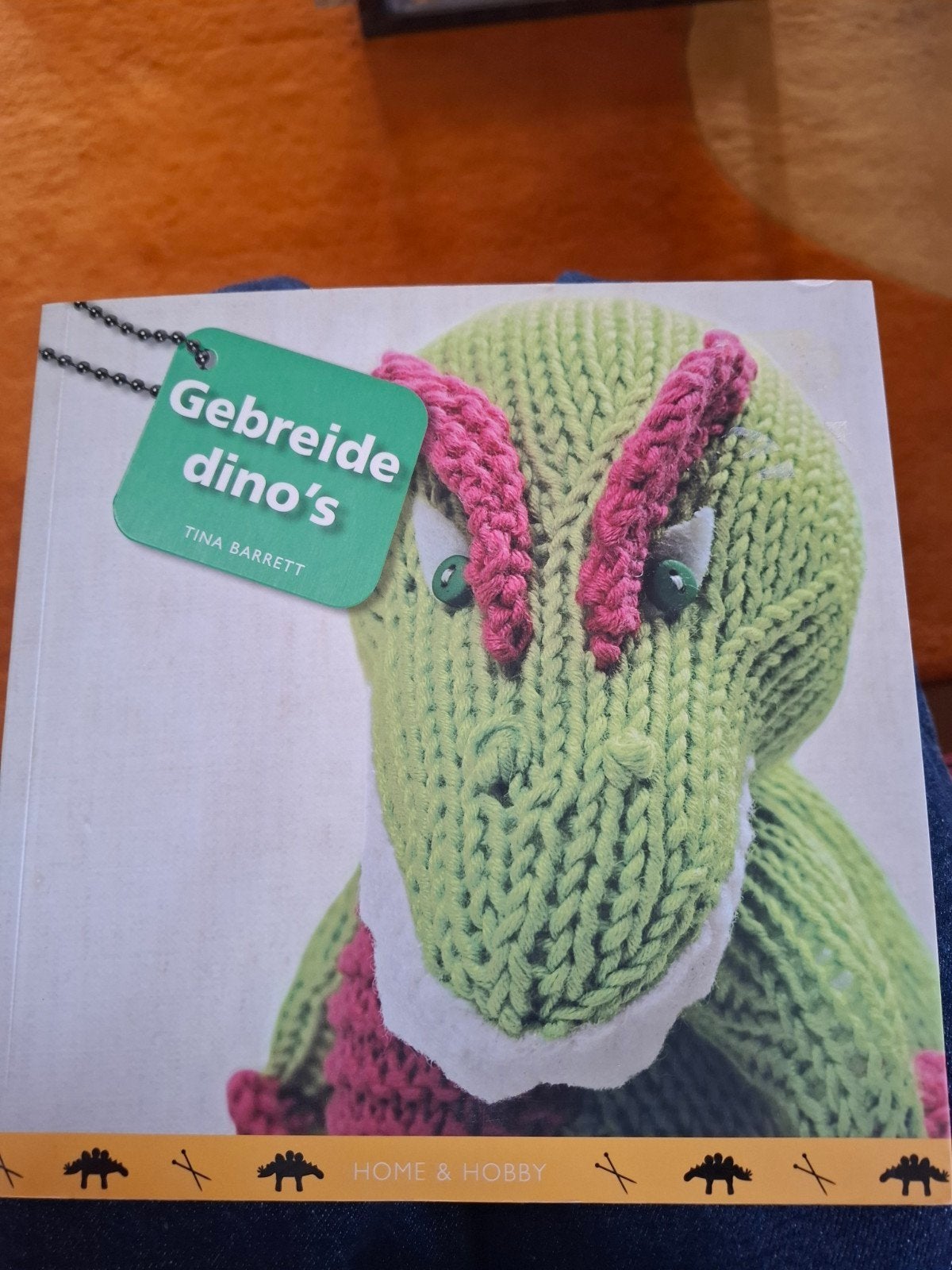 Gebreide dino's: 15 originele dino-breiwerken, Boeken, Breien en Haken, Ophalen of Verzenden, Geschikt voor kinderen, Tina Barrett