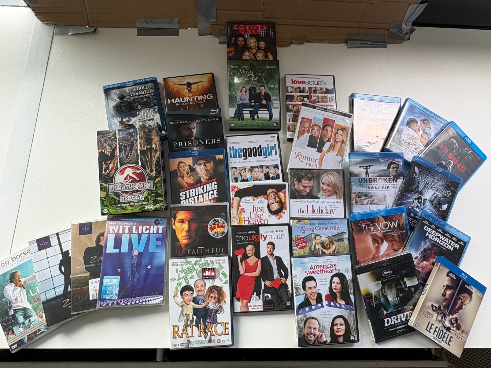 Pakket dvd’s en blue ray dvd’s, Alle leeftijden, Ophalen of Verzenden, Gebruikt, Overige genres