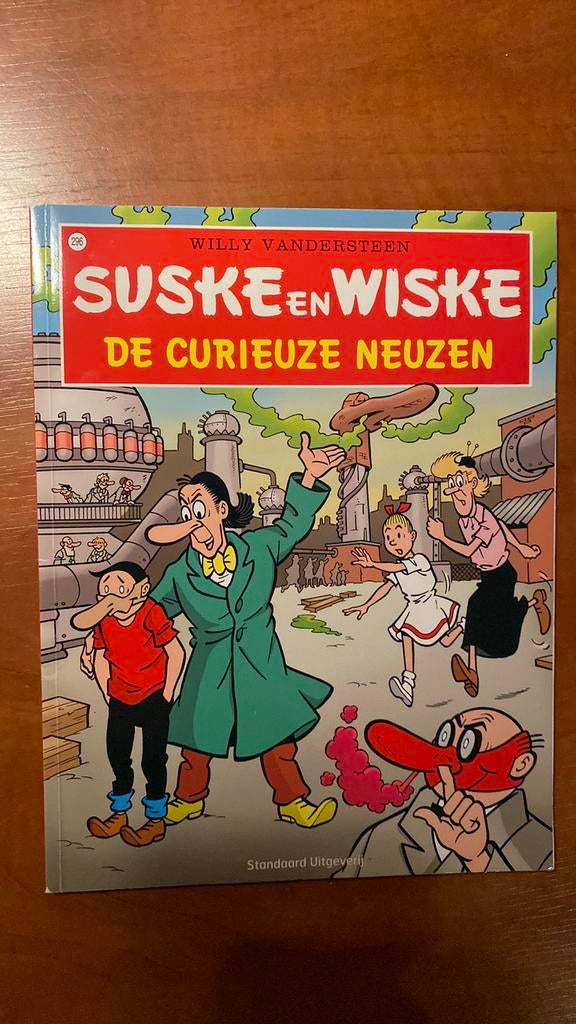 Suske en Wiske / De curieuze neuzen nr 296, Eén stripboek, Ophalen of Verzenden, Zo goed als nieuw