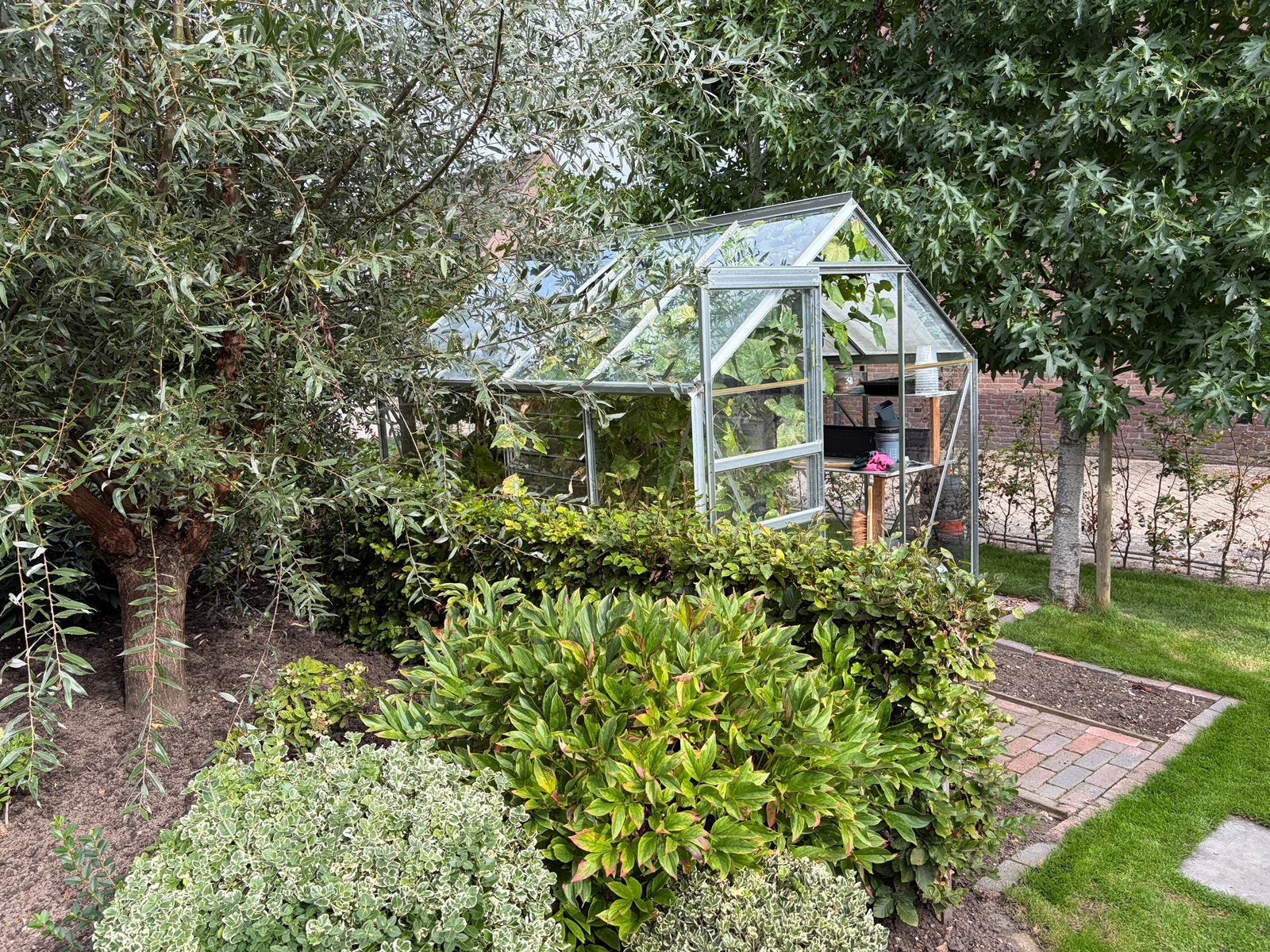 Zeer complete Royal Well tuinkas, Tuin en Terras, Kweekkas, Ophalen of Verzenden, Zo goed als nieuw, Glas