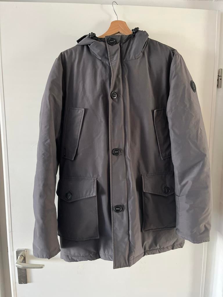 Airforce jas heren grijs maat S, Kleding | Heren, Jassen | Winter, Ophalen of Verzenden, Zo goed als nieuw, Maat 46 (S) of kleiner