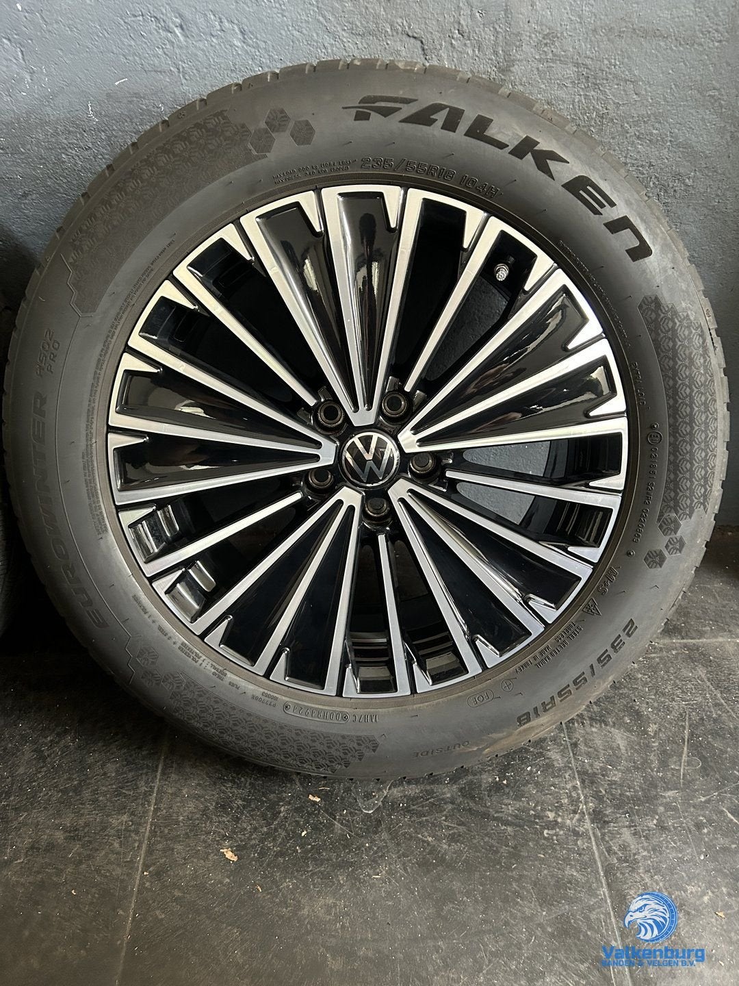 9-10mm! Originele VW Tiguan III CT1 Napoli 18 inch velgen TP, 18 inch, Gebruikt, -, -