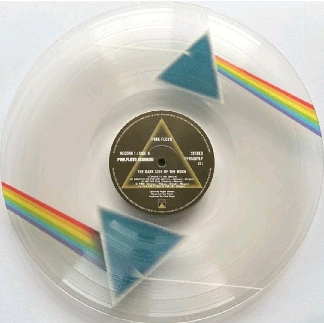 ✅️️Pink Floyd - The Dark Side of the Moon (Clear Vinyl), Cd's en Dvd's, Vinyl | Rock, Limited edition, Ophalen of Verzenden, Zo goed als nieuw
