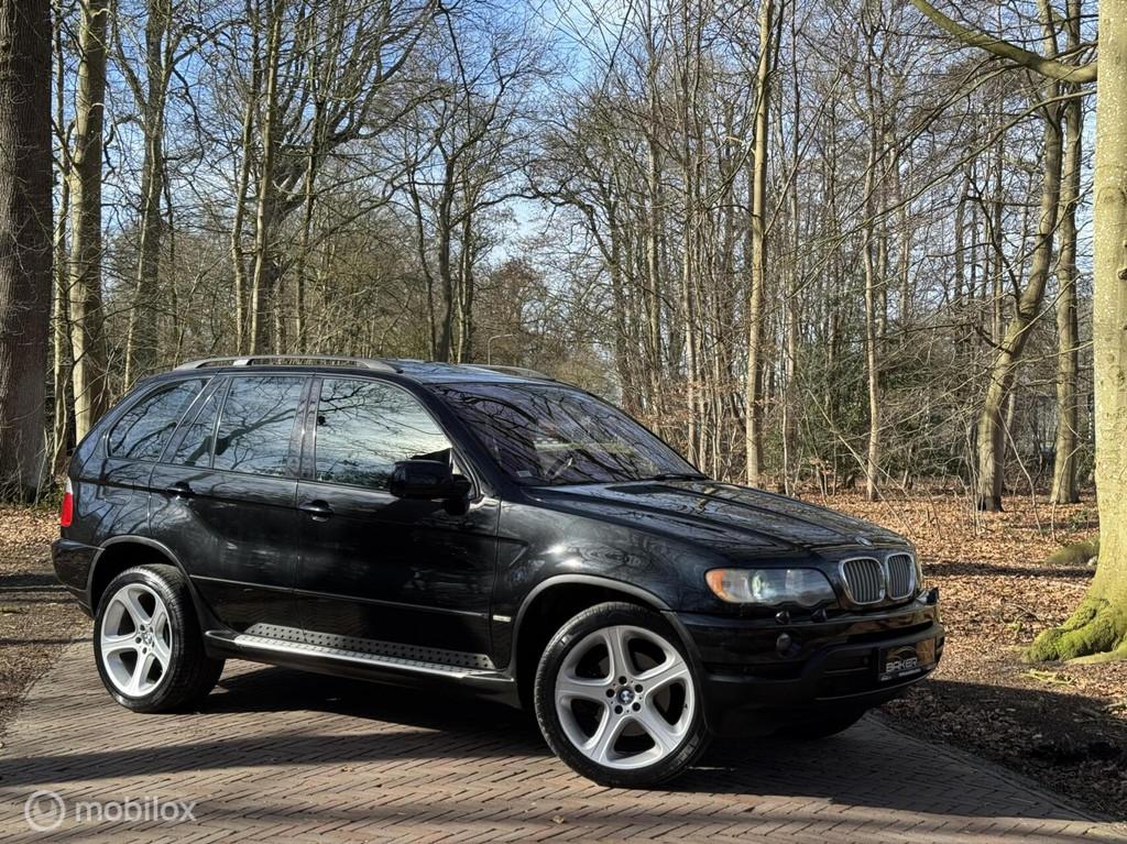 BMW X5 4.4i Executive ~ NAP ~ Leder ~ Youngtimer ~xenon, Automaat, Gebruikt, 138 €/maand, 2080 kg