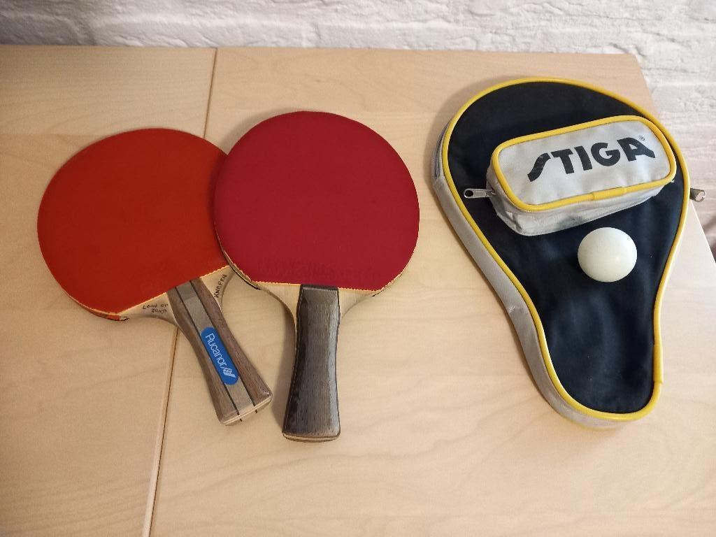 tafeltennis, Sport en Fitness, Tafeltennis, Ophalen, Gebruikt, Net, Batje(s) of Balletje(s)