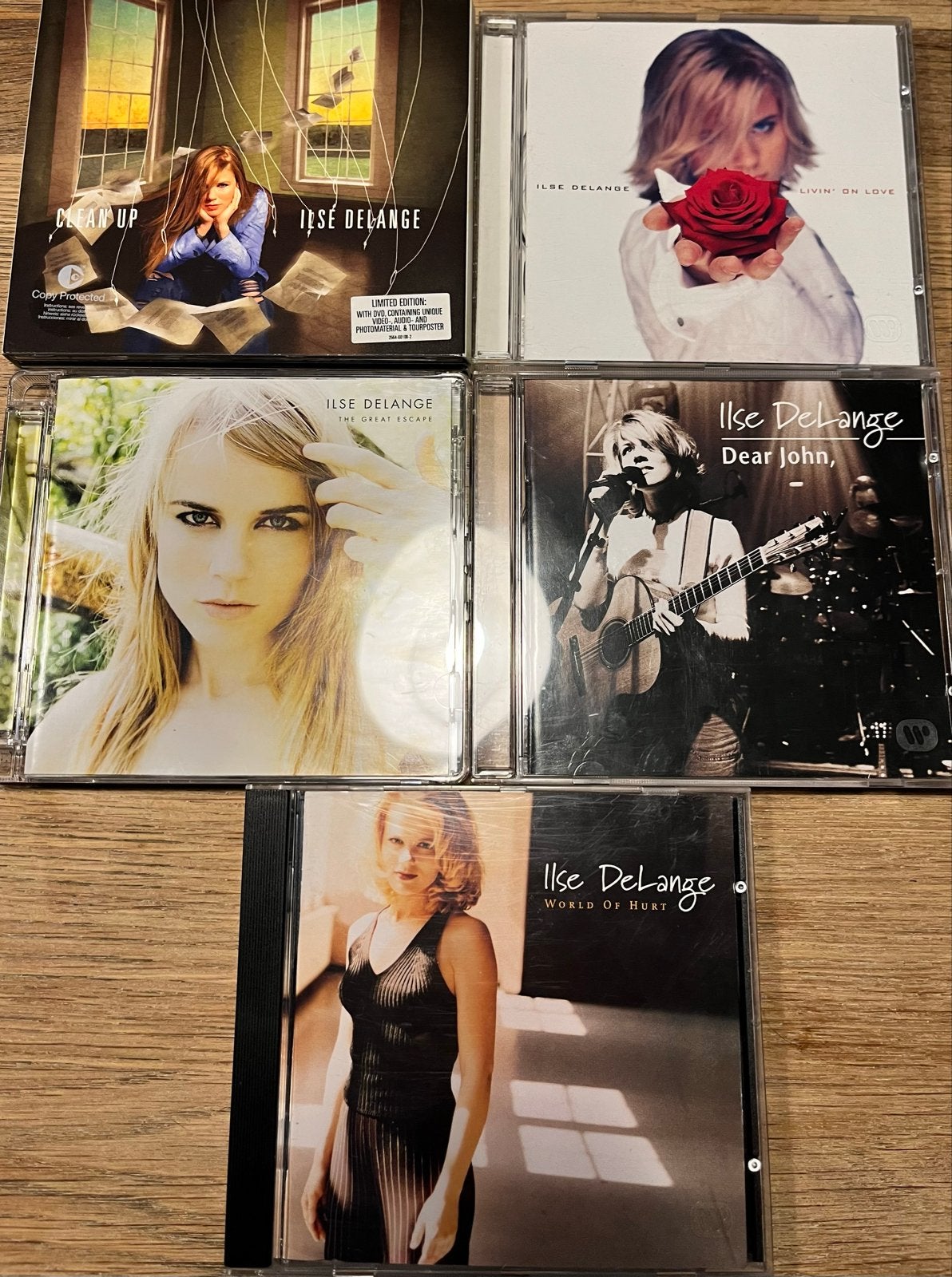 Ilse DeLange CD collectie: 5 albums, diverse genres, Gebruikt, Pop, Ophalen of Verzenden, Inclusief doosje