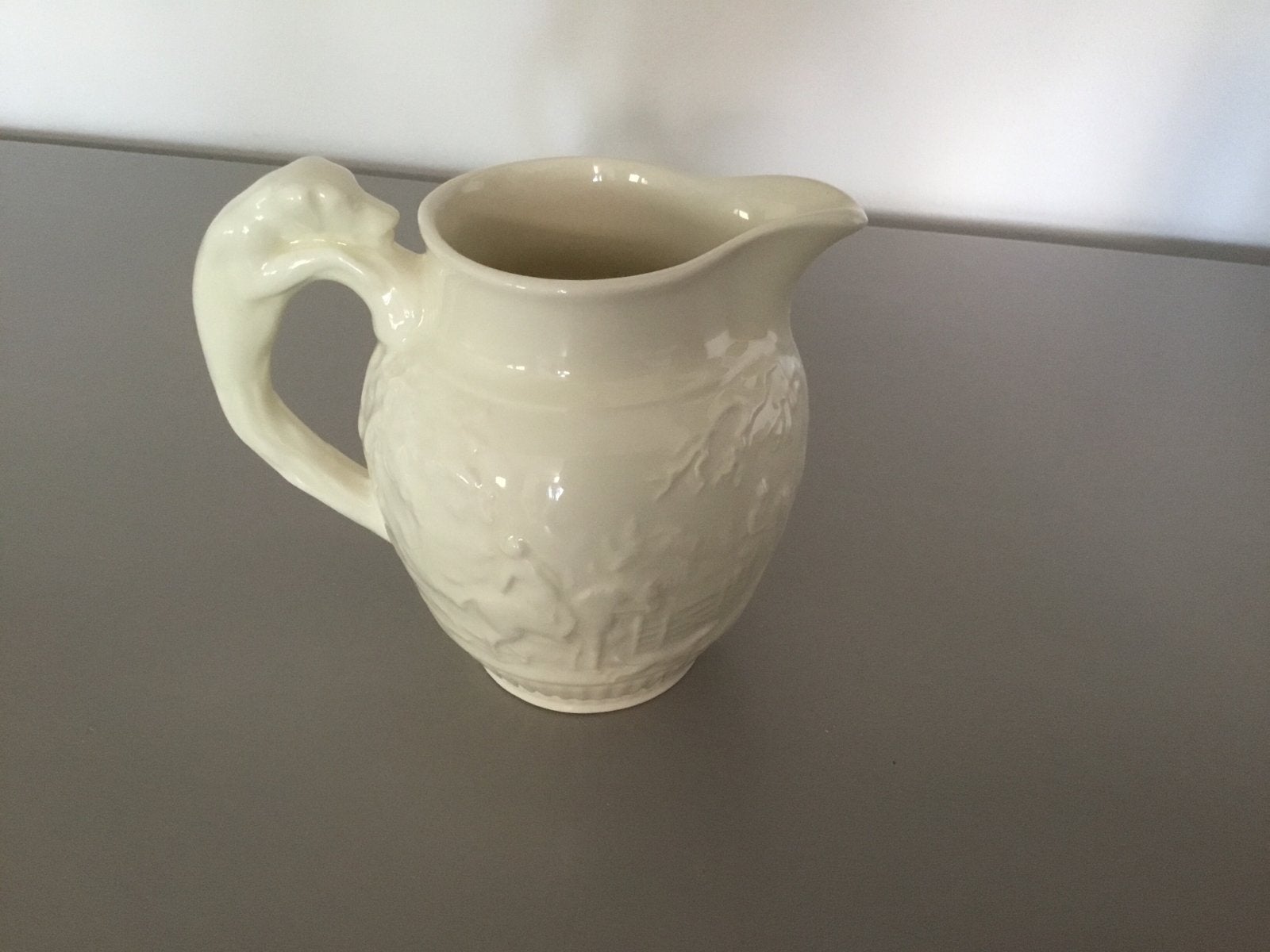 Wedgwood Devonshire roomkan met jachttafereel, 12 cm, Ophalen of Verzenden