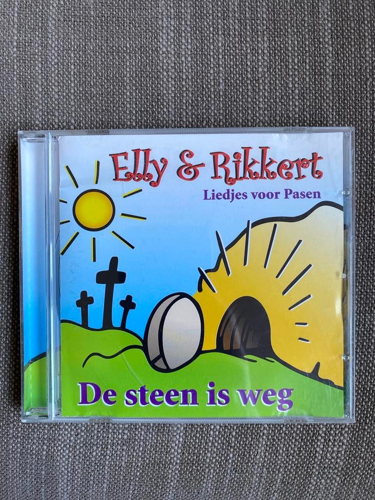 Elly & Rikkert - cd Liedjes voor Pasen: De steen is weg CD, Ophalen of Verzenden, Zo goed als nieuw, Gospel