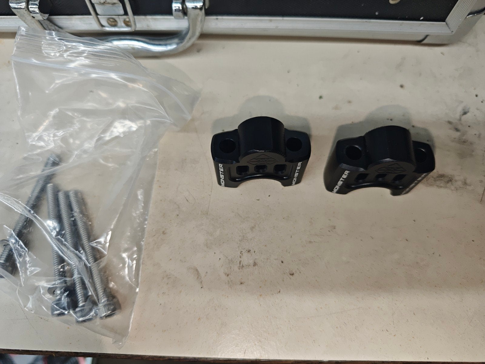 Stuur verhogers/ spacers Ducati Monster 30mm, Ophalen of Verzenden, Nieuw, Apparatuur
