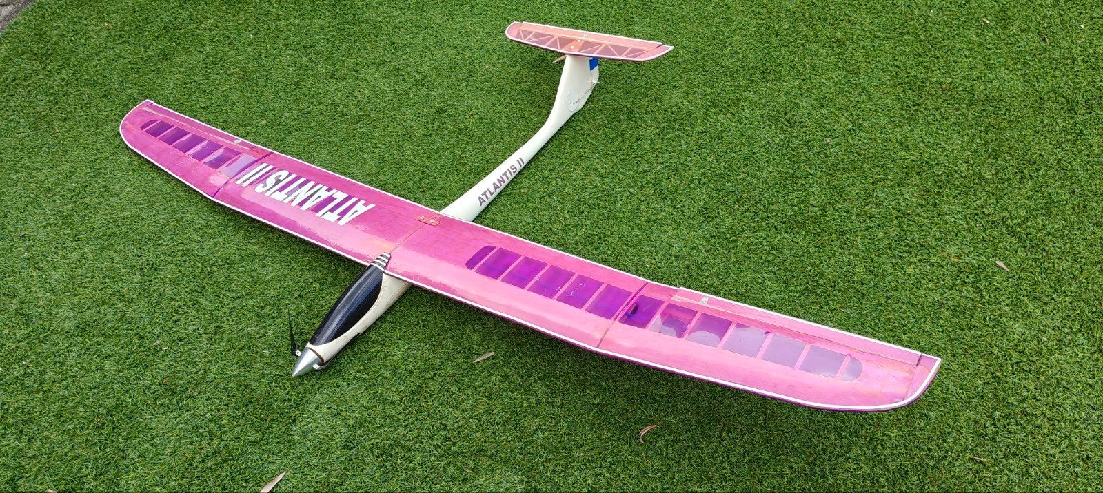 RC Zweefvliegtuig Atlantis II - 200 cm spanwijdte, Hobby en Vrije tijd, Ophalen, Gebruikt, Overige typen