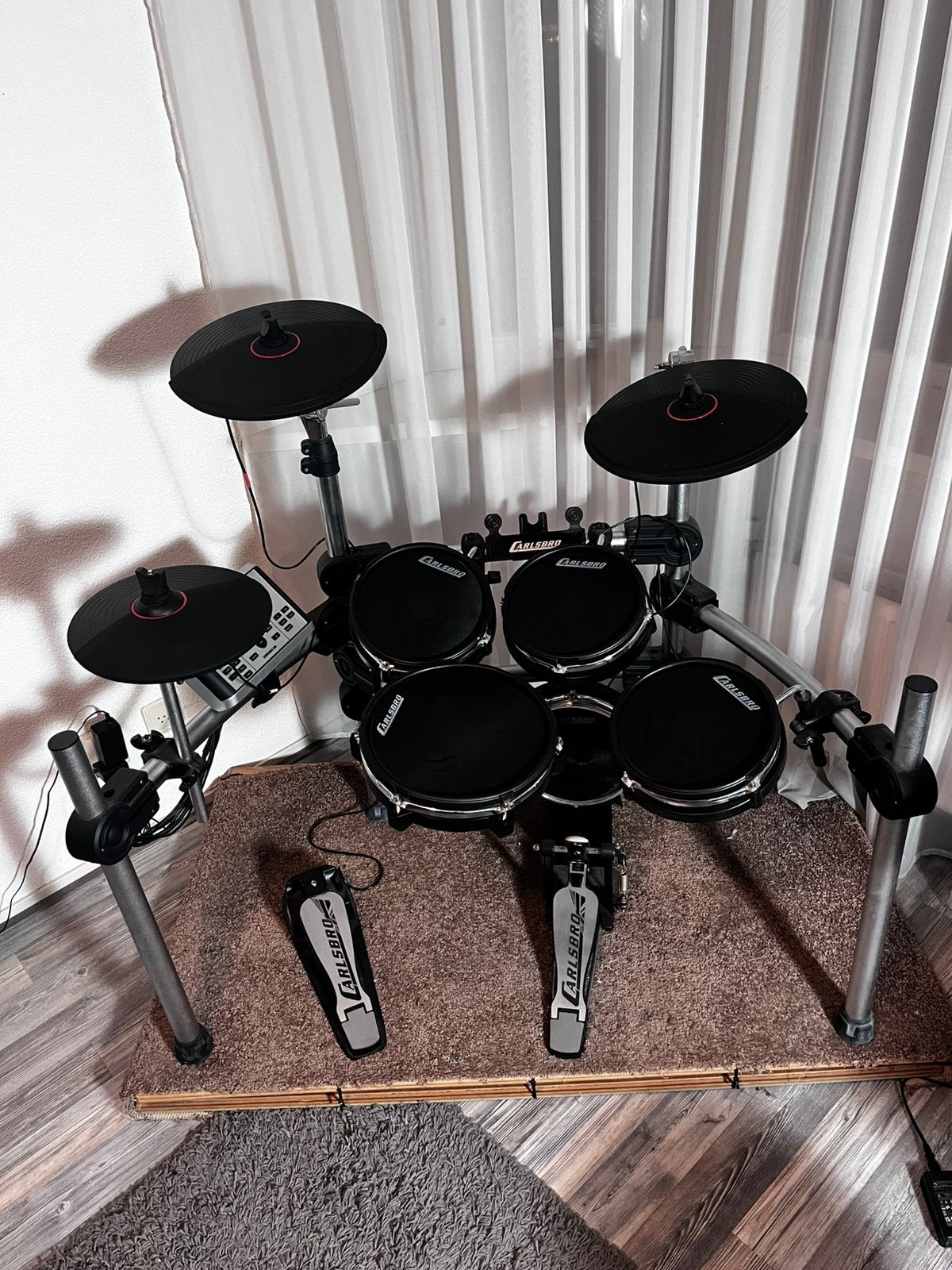 Carlsbro Commander 500 Electronic Drum Kit – Fully Working, Muziek en Instrumenten, Ophalen, Gebruikt, Overige merken