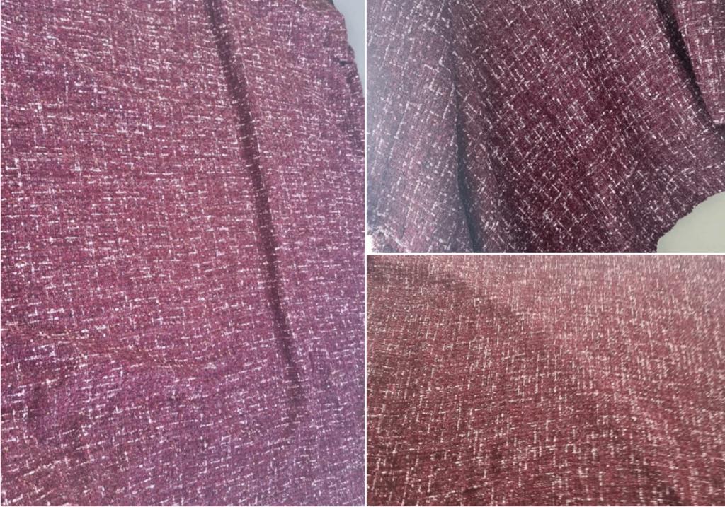 Luxe Bordeaux Tweed Stof 320 x 155 cm | Premium Stof, Overige materialen, Overige kleuren, 120 cm of meer, Nieuw