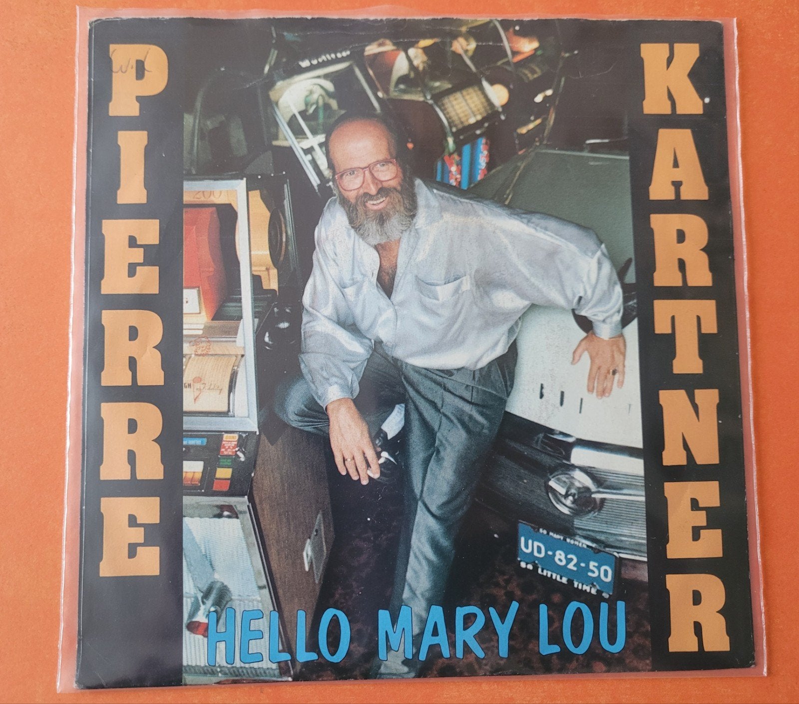 Pierre Kartner - Hello Mary Lou ( ned / eng ), Ophalen, Zo goed als nieuw, Overige formaten, Levenslied of Smartlap