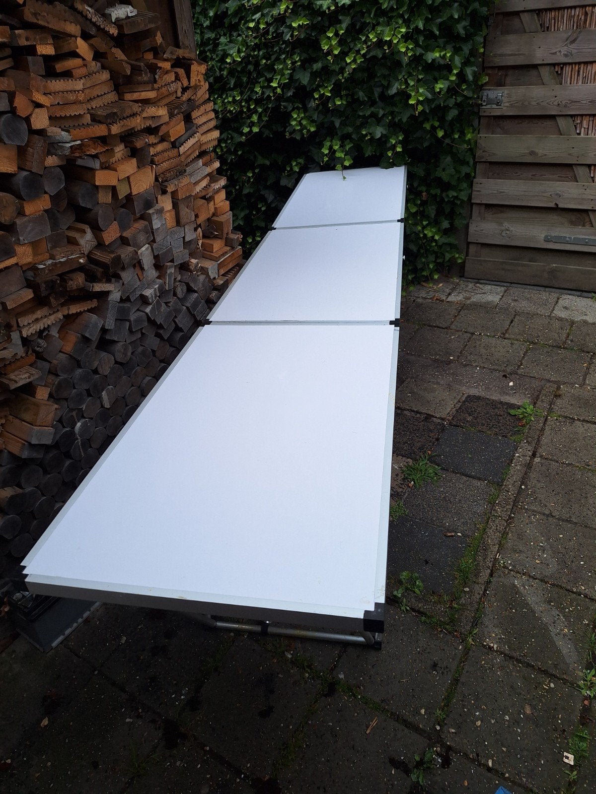 markttafel 3 meter, Ophalen, Gebruikt