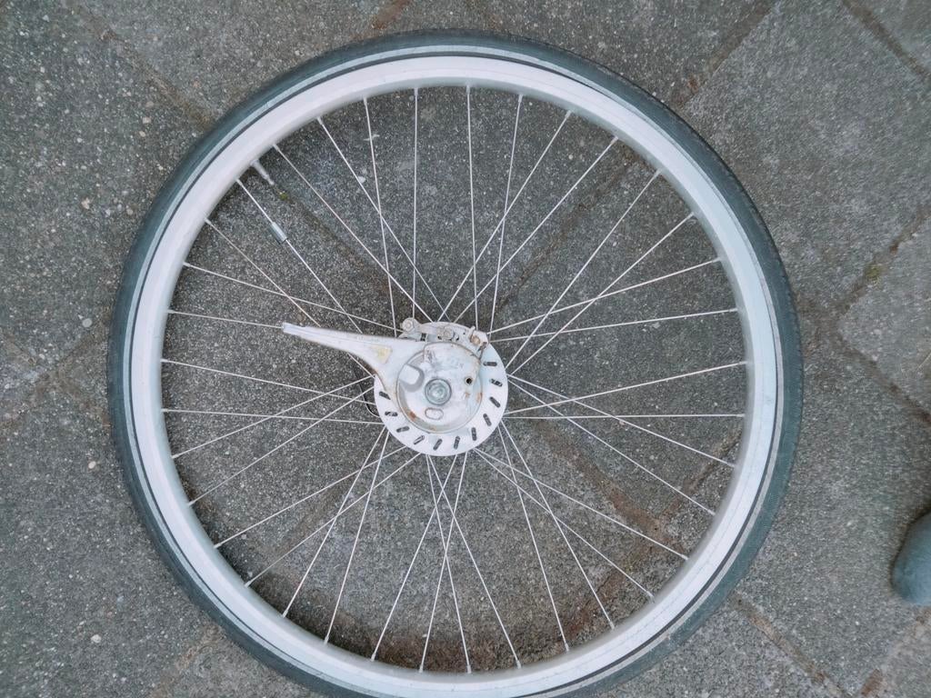 Fietswiel met band - Gebruikt 28 ins ophalen, Wiel, Gebruikt, Toerfiets, Ophalen of Verzenden