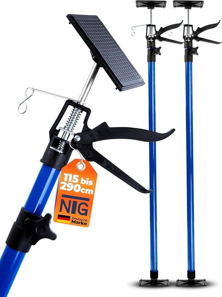 Plafondsteunen 115-290cm, set van 2, Doe-het-zelf en Verbouw, Steigers, Ophalen, Zo goed als nieuw, Overige typen, 2 tot 5 meter