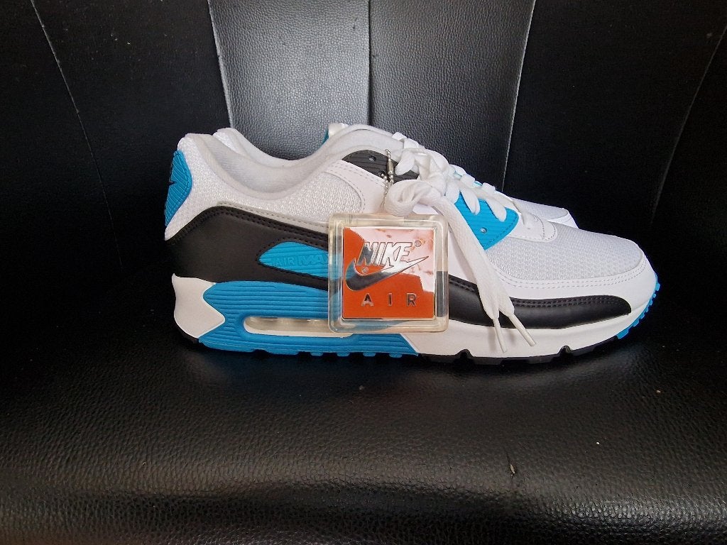 nike air max 90 2020 laser blue OG 45,5 45 5 45.5 infrared, Wit, Ophalen of Verzenden, Sneakers of Gympen, Nieuw