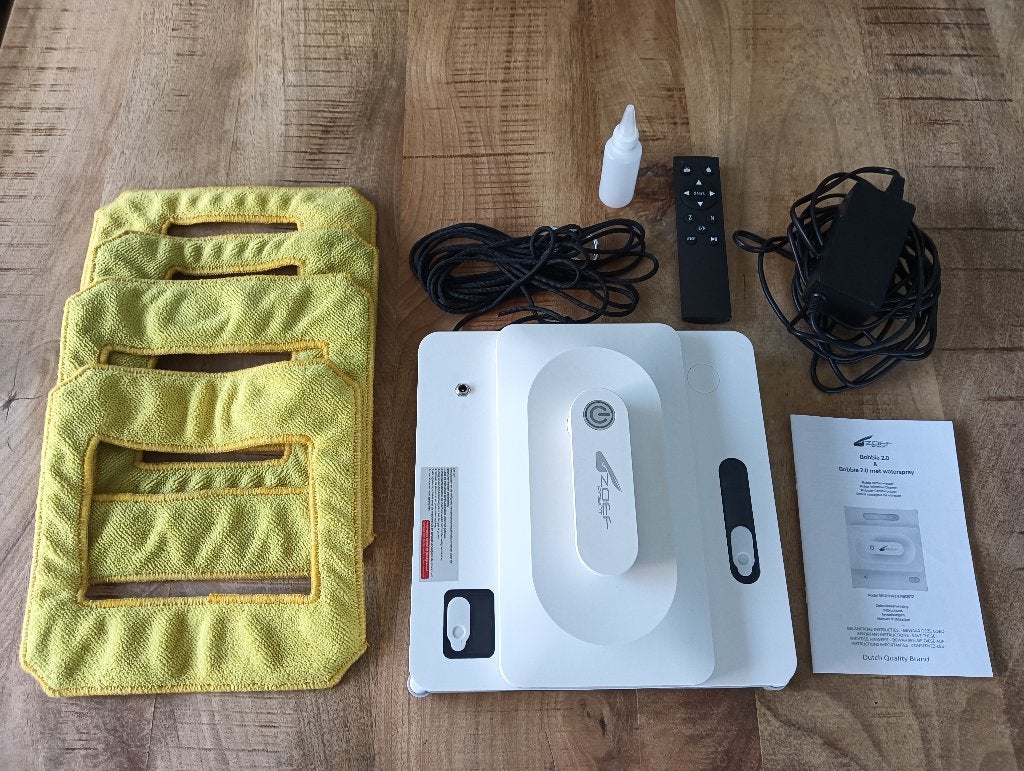 Zoef Robot ramenwasser Bobbie 2.0 met waterspray, Witgoed en Apparatuur, Overige Witgoed en Apparatuur, Verzenden, Zo goed als nieuw
