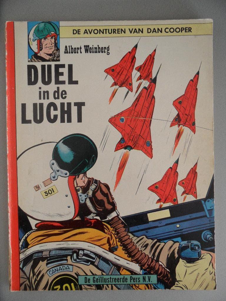 Dan Cooper. Nr 5 Duel in de Lucht . 1963. Van der Hout & CO, Boeken, Eén stripboek, Ophalen of Verzenden, Gelezen