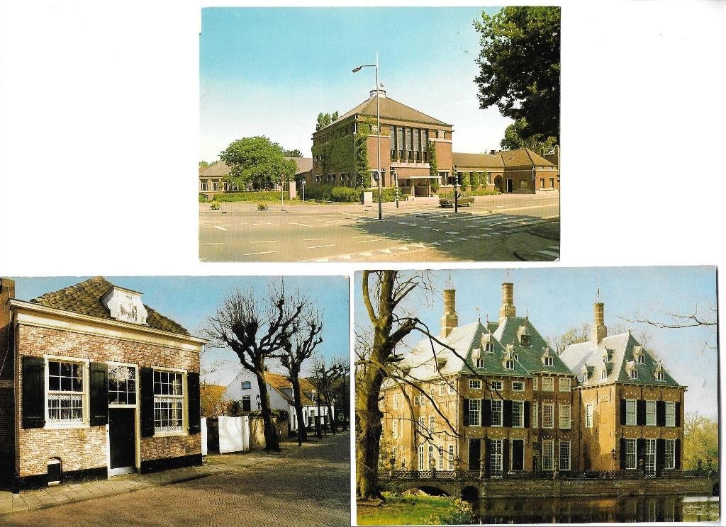 voorschoten  daf  treubstraat  kasteel duivenvoorde, Verzenden, 1960 tot 1980, Ongelopen, Zuid-Holland