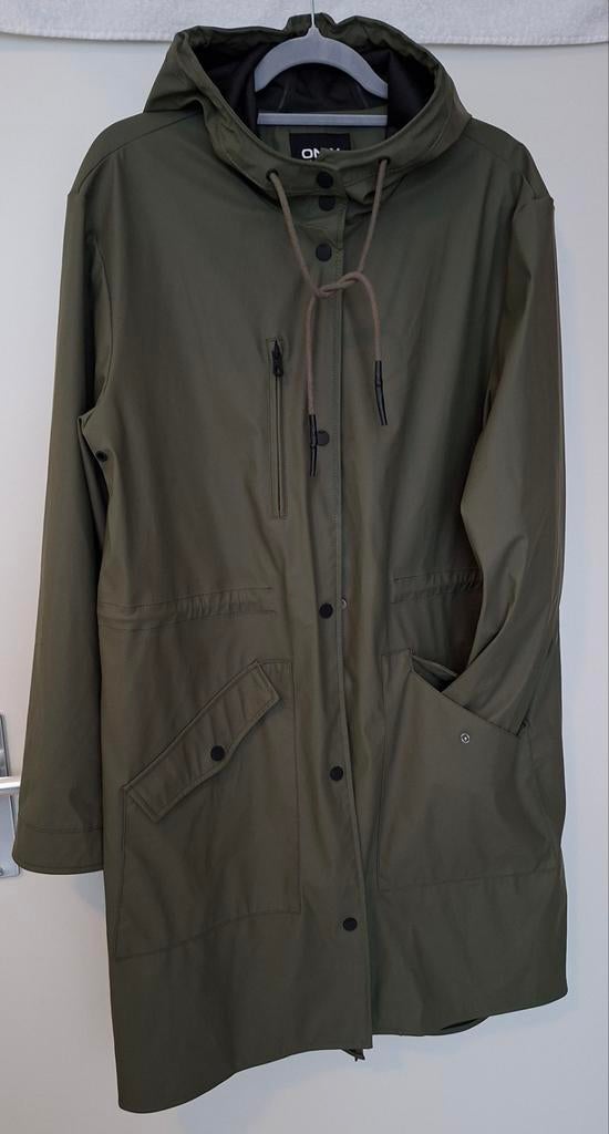 Nieuwe Groene dames regenjas Only XL jas, Ophalen of Verzenden, Nieuw, Maat 42/44 (L), Groen