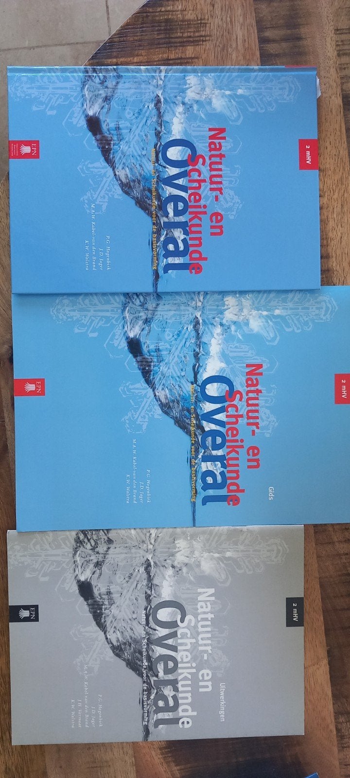 Natuur- en Scheikunde met uitwerkingen, Boeken, Gelezen, Hogenbirk, Jager,  Kabel-van den Brand, K.W. Walstra, Ophalen of Verzenden