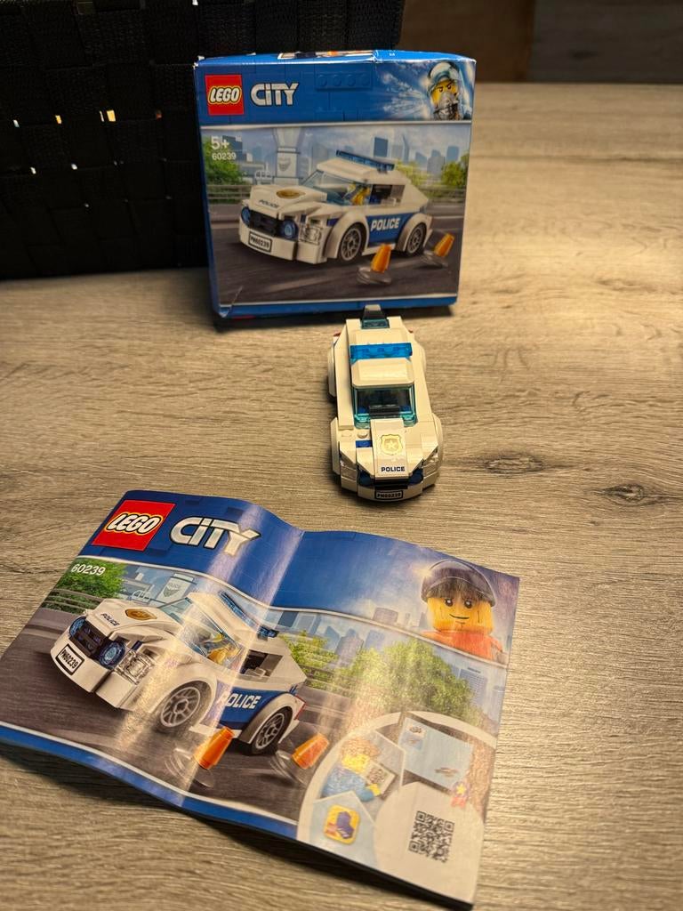 Lego City Politie Achtervolging 60239, Ophalen of Verzenden, Zo goed als nieuw, Complete set, Lego
