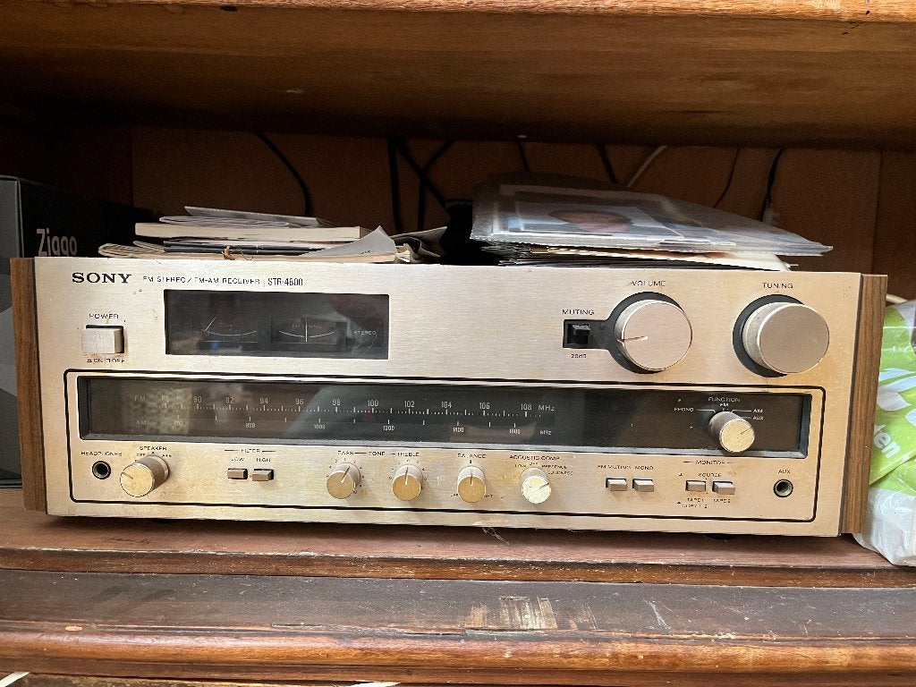 Versterker, Ophalen, Gebruikt, 60 tot 120 watt, Sony