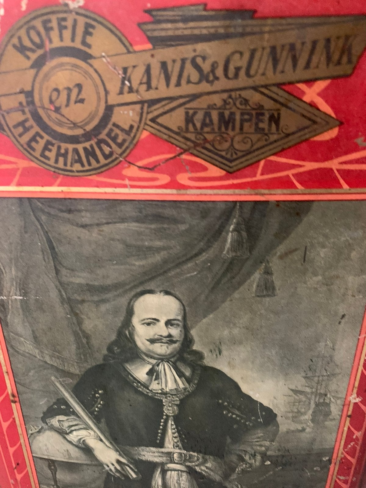 ** oude originele K&G koffie thee blik**, Verzamelen, Blikken, Ophalen of Verzenden, Zo goed als nieuw, Koffie