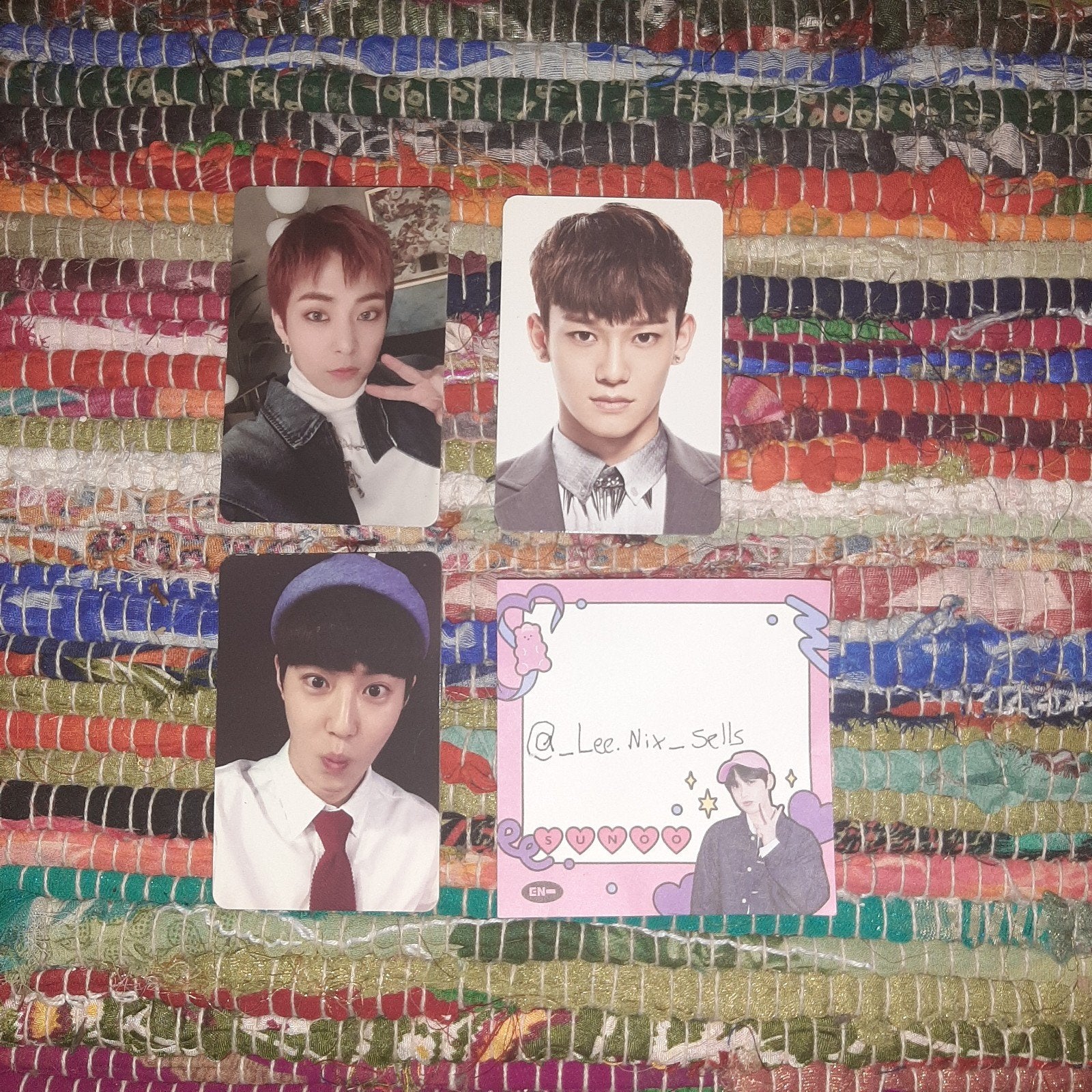 Exo photocards set voor €12,50 ( kpop ), Ophalen of Verzenden, Zo goed als nieuw, Foto of Kaart