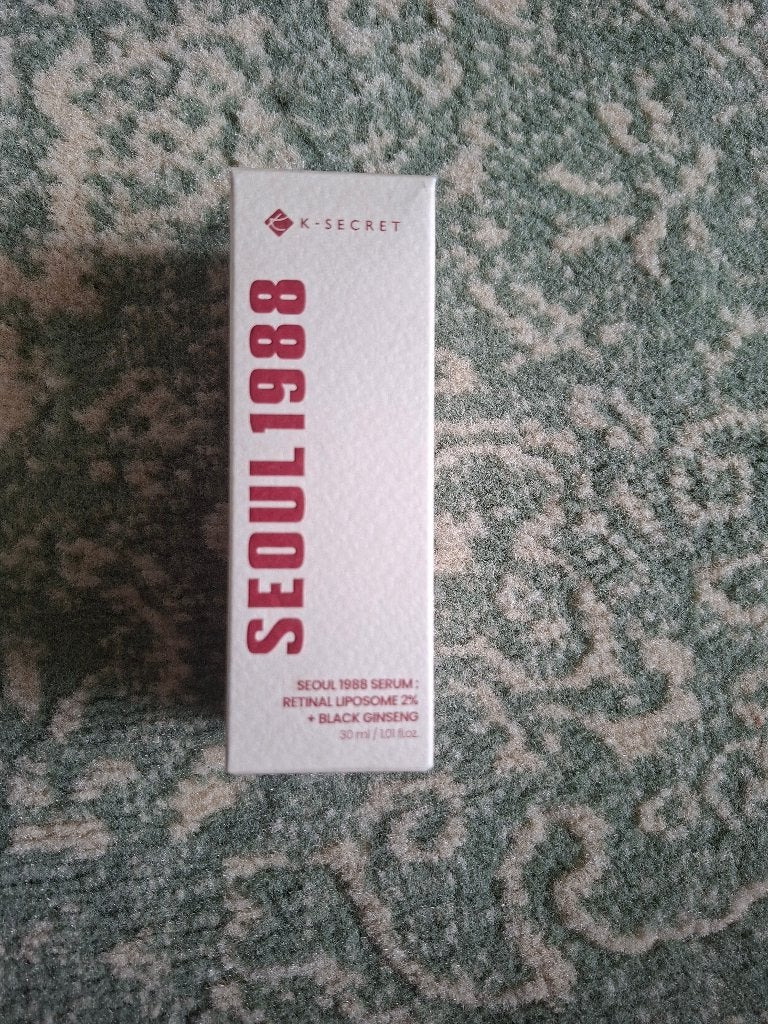 SEOUL 1988 Serum : Retinal Liposome 2% + Black Ginseng, Ophalen, Nieuw, Gehele gezicht, Verzorging