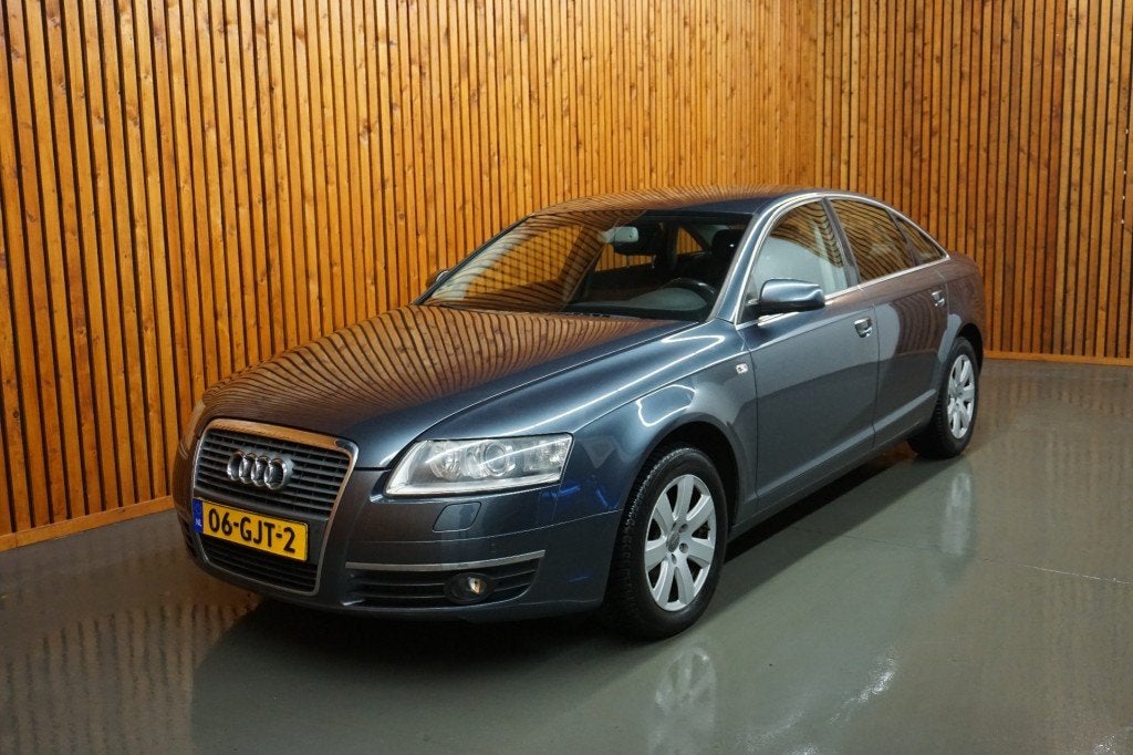 Audi A6 2,8 FSI PROLINE CLIMA LEER 07/2026 APK, Auto's, Automaat, Gebruikt, 2773 cc, Parkeersensor