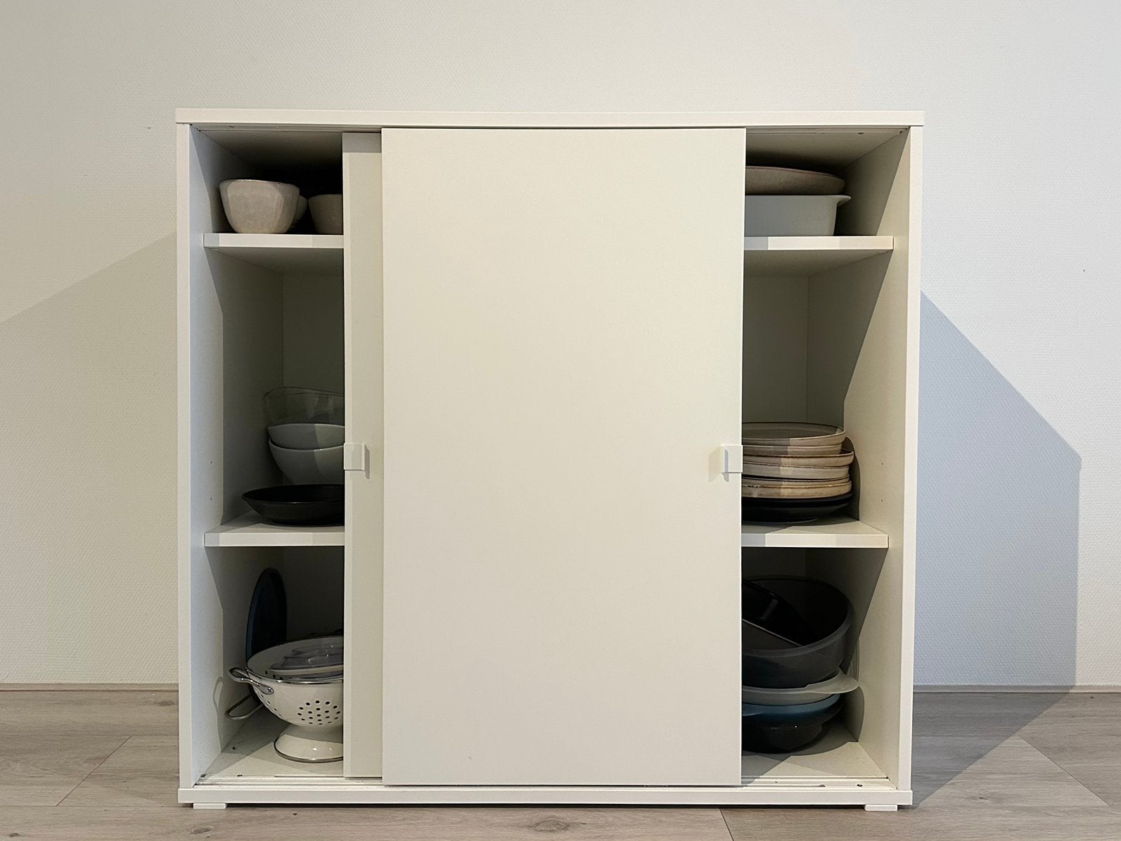 IKEA VIHALS Kast Wit 95x47x90 cm – Uitstekende Staat, Ophalen, 50 tot 100 cm, Zo goed als nieuw, Minder dan 100 cm