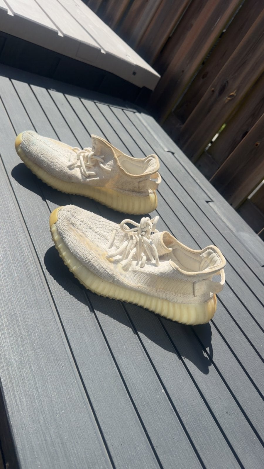 Adidas Yeezy Boost 350 V2 Cream White - Maat 41,5, Verzenden, Wit, Sneakers of Gympen, Gedragen