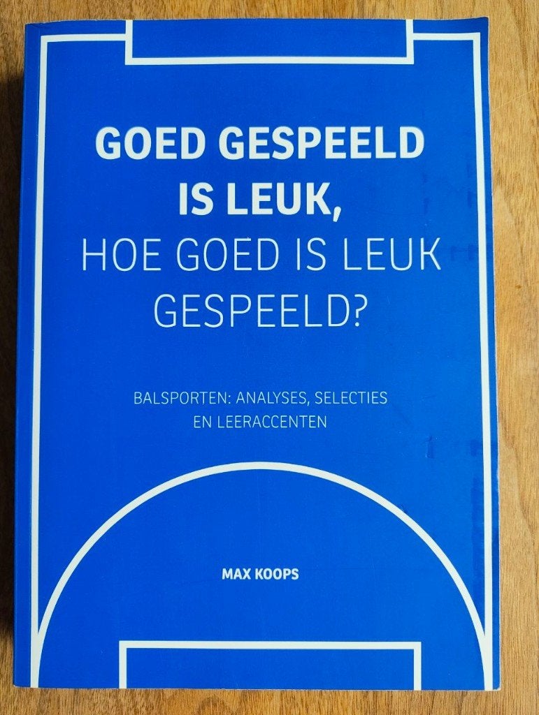 Max Koops - Goed gespeeld is leuk.., Boeken, Ophalen of Verzenden, Zo goed als nieuw, Balsport