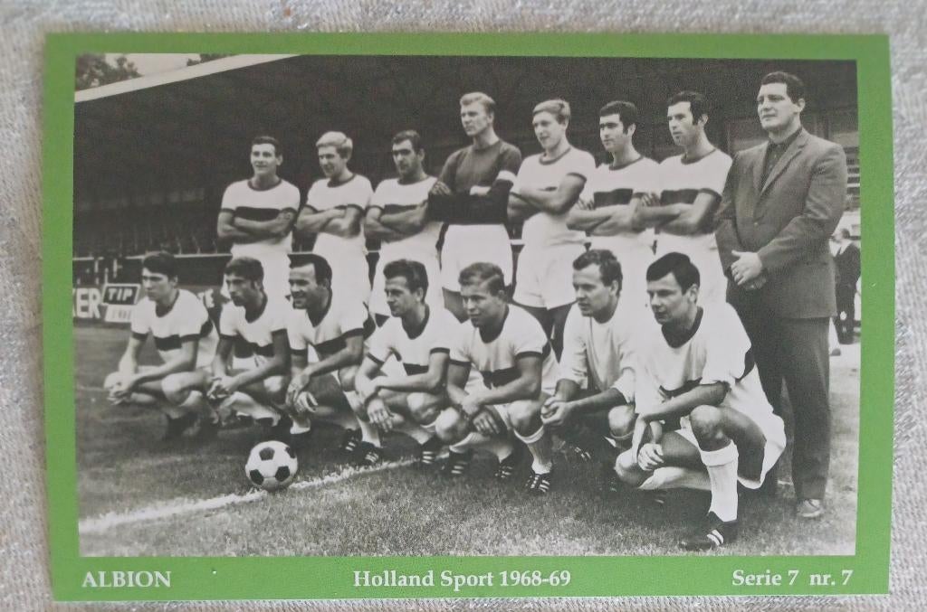 Complete serie van 10 foto kaarten Holland Sport Den Haag, Ophalen of Verzenden, Zo goed als nieuw, Overige binnenlandse clubs